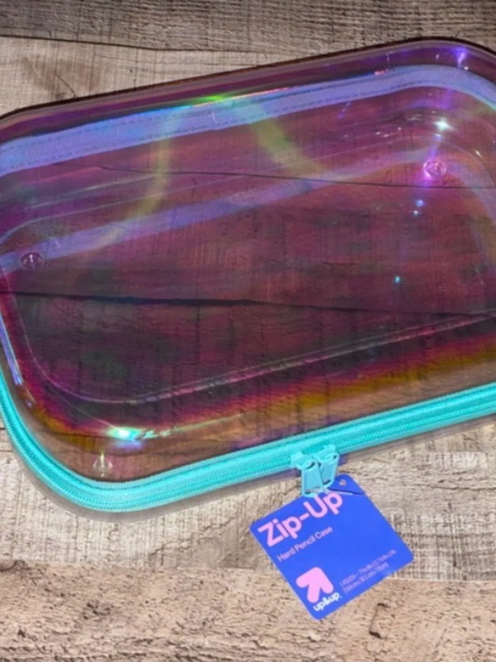 Target Up & Up Large Iridescent Hard Sided Case